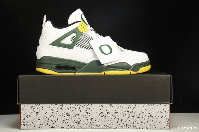 Retro Jordan 4 Ducks Oregon Duckman 257-255275 0826